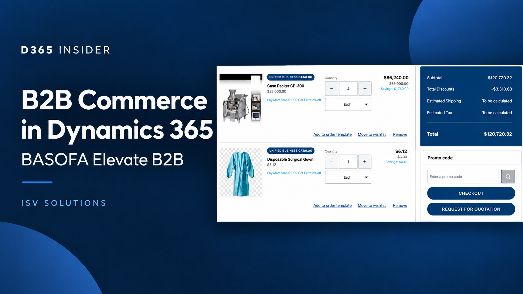 BASOFA Elevate B2B: Dynamics 365 Commerce Demo Explained