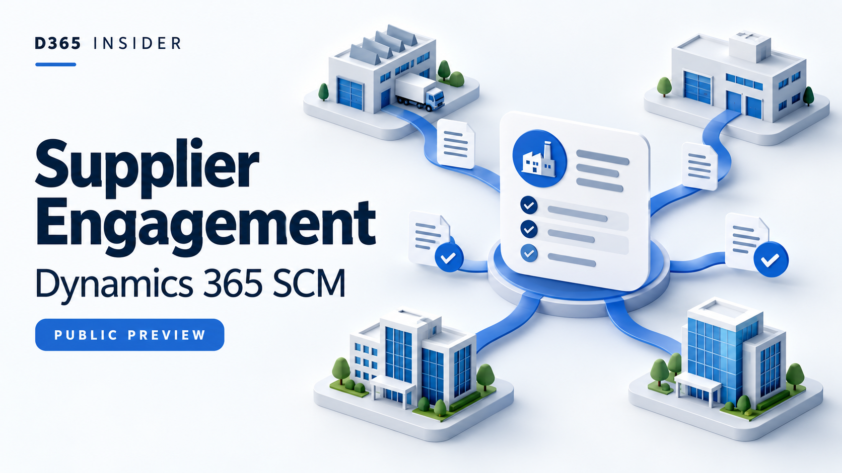 Supplier Engagement in Dynamics 365: a practical preview guide