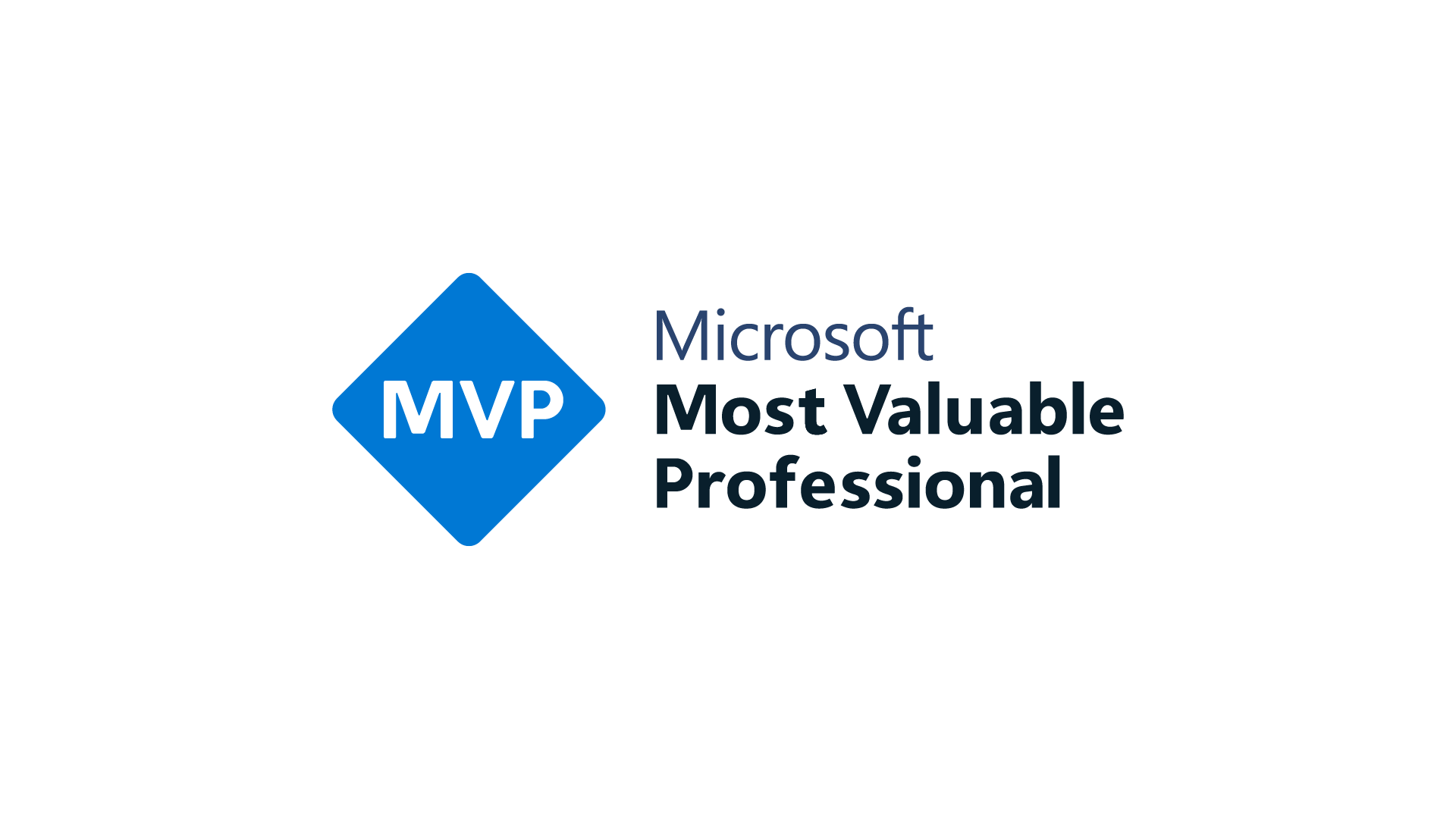 Microsoft Most Valuable Professional